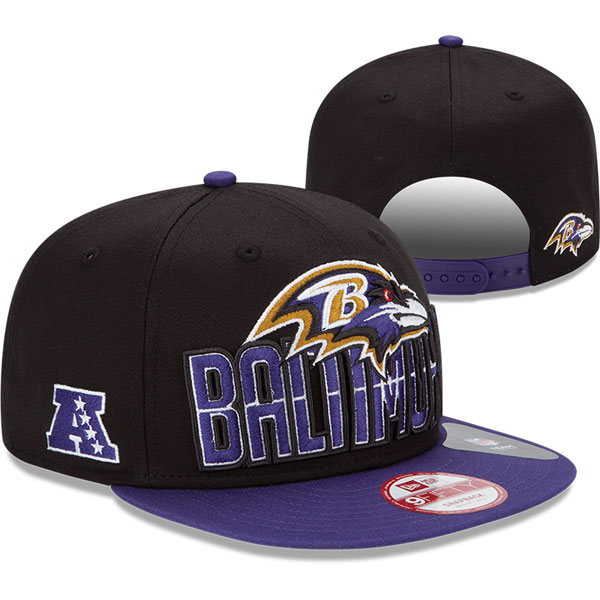 NFL Baltimore Ravens Snapback Hat NU04